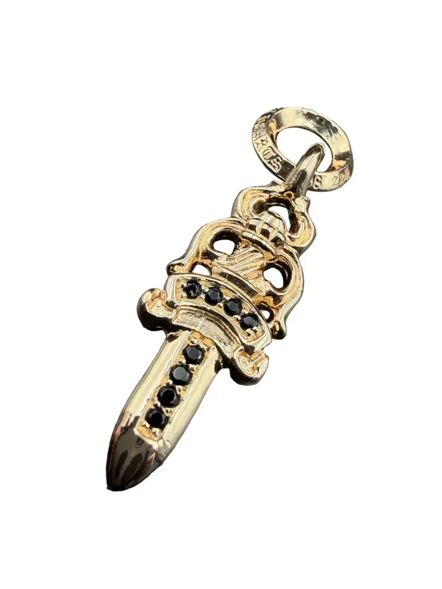 Chrome Hearts 22k Dagger Stack Charm (Stack Dagger V2) New